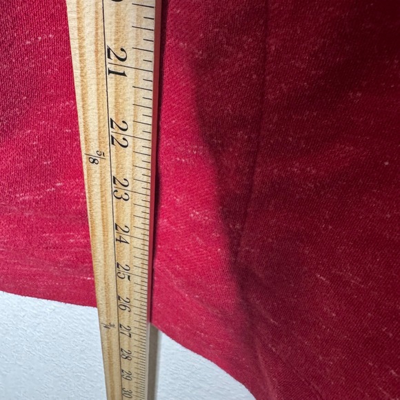 J Jill Red Heathered Long Sleeve Cowl Neck Tunic Top Size S - Picture 5 of 7